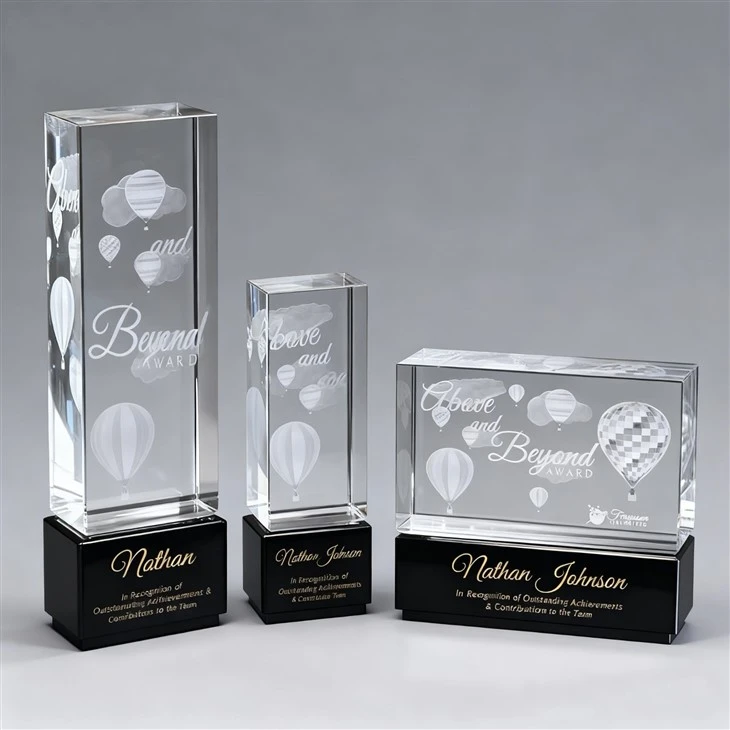 Custom 3D Crystal Trophy price
