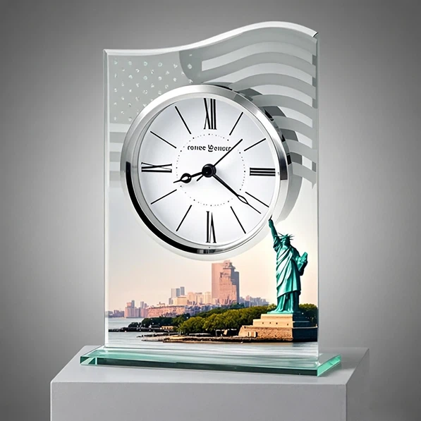 Glass Table Clock best