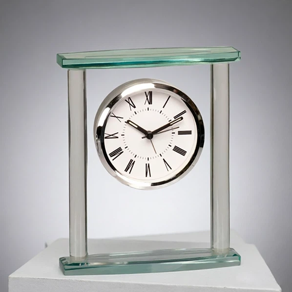 glass clock glass clock