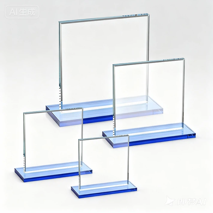 Rectangle Glass Awards factory